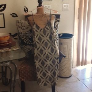 Olive tree size 2 mid length gold, silver and black
